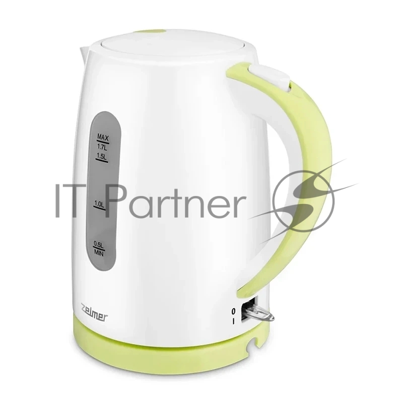 Чайник ZCK7616L WHITE/LIME ZELMER