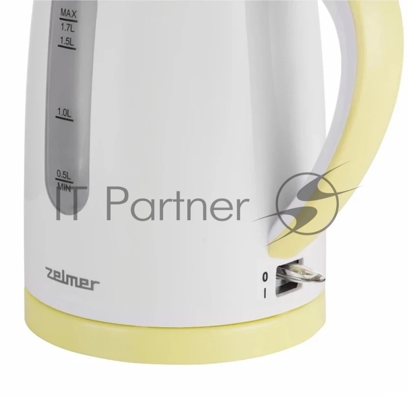 Чайник ZCK7616L WHITE/LIME ZELMER