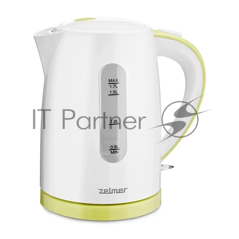 Чайник ZCK7616L WHITE/LIME ZELMER