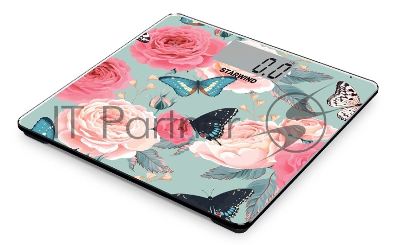 Весы напольные электронные Starwind SSP6021 макс.180кг рисунок