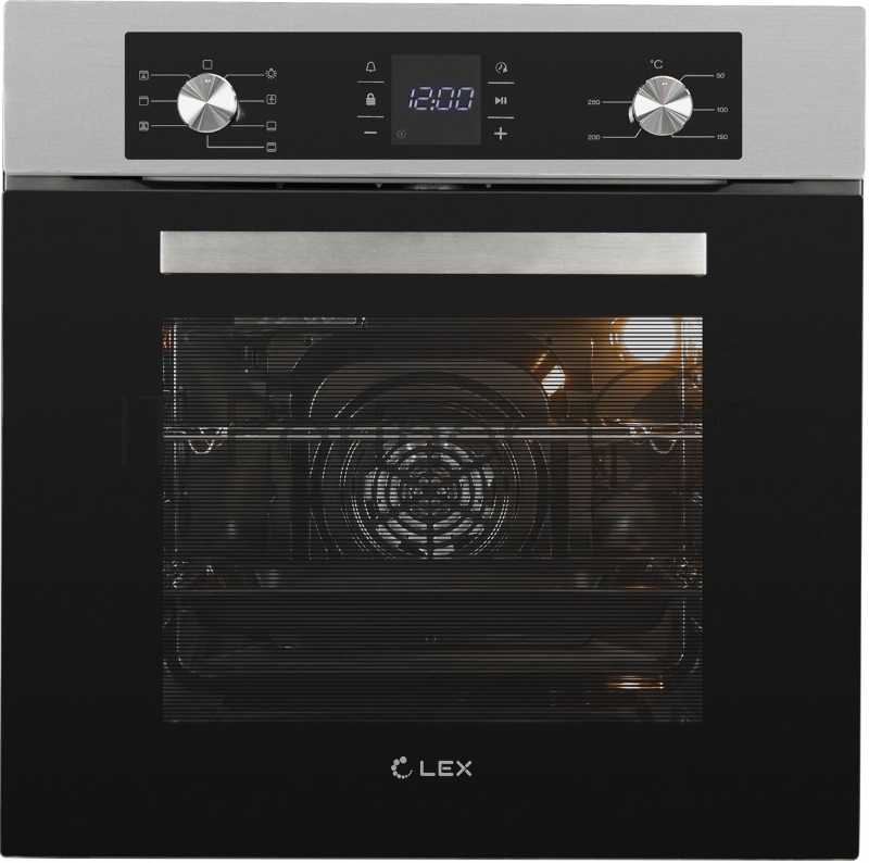 Духовой шкаф Электрический Lex EDM 071 IX нержавеющая сталь