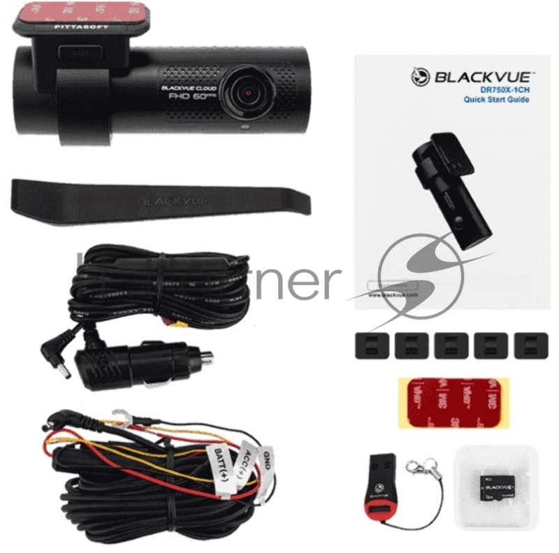 Видеорегистратор Blackvue DR750X-1CH PLUS черный 1080x1920 1080p 139гр. Hisilicon HI3559RBCV200