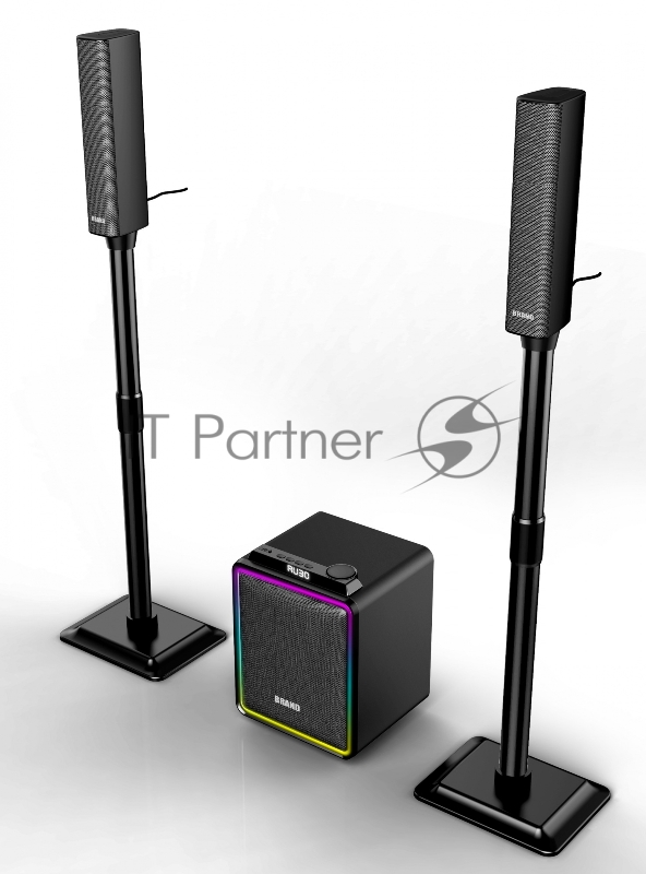 Микросистема Hyundai H-HA600 черный 80Вт FM USB BT SD/MMC/MS