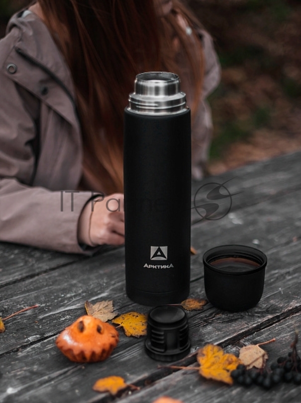 Термос для напитков Арктика 102-1000 1л. черный (102-1000/BKT)