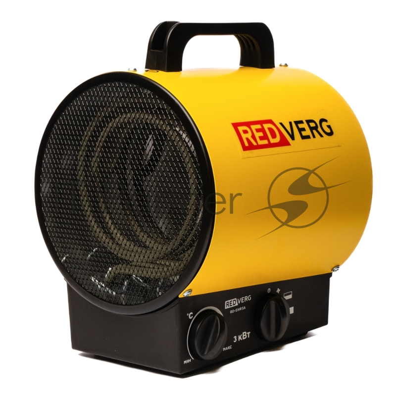 Тепловая пушка электрическая RedVerg RD-EHR3A желтый/черный