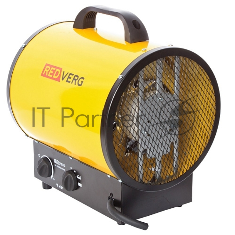 Тепловая пушка электрическая RedVerg RD-EHR9A/380 желтый/черный