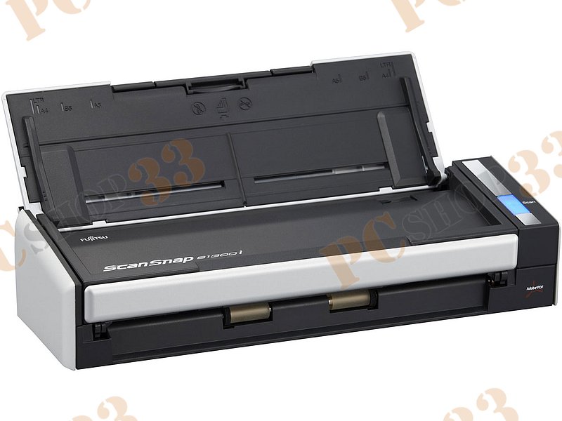 Сканер Fujitsu ScanSnap S1300i, A4, 600x600dpi, серо-черный (USB2.0)