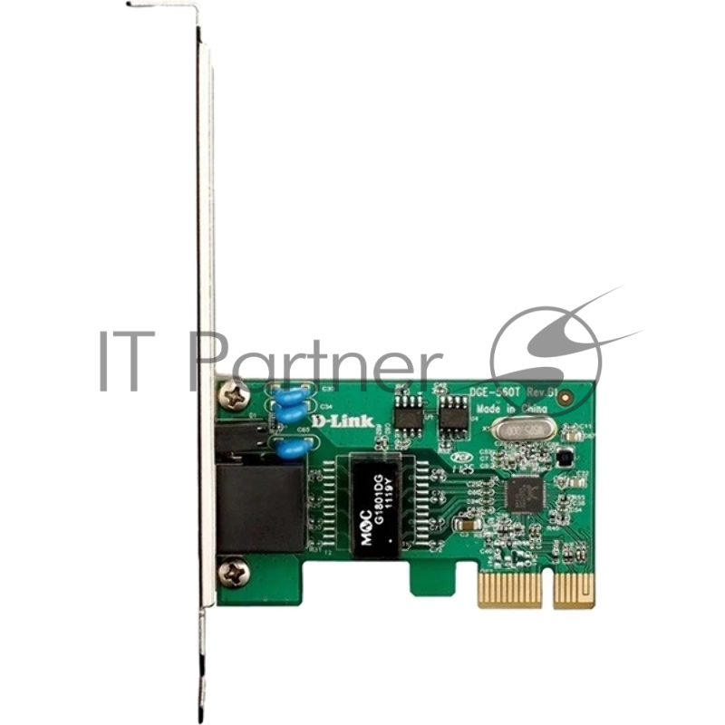 Сетевая карта D-Link DGE-560T/20/D2A, Managed Gigabit PCI-Express NIC / 20pcs in package