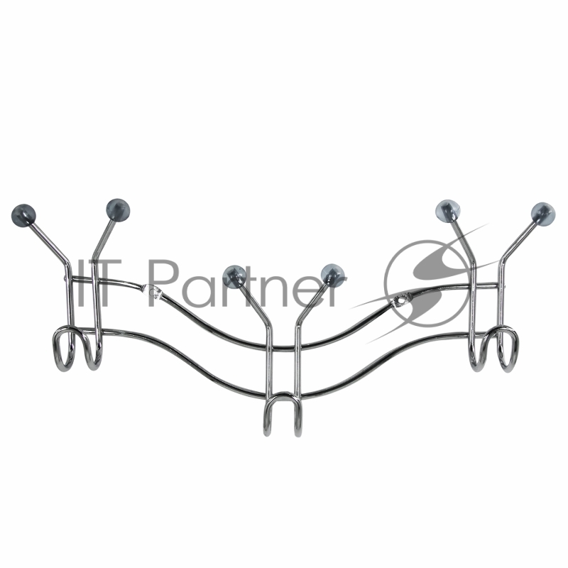Вешалка настенная ROSENBERG R-360010, 6крючков