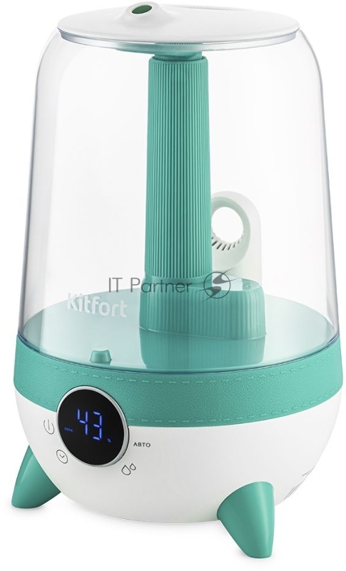Увлажнитель воздуха Kitfort КТ-2829-3 белый/бирюзовый