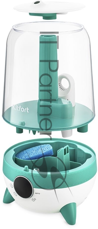 Увлажнитель воздуха Kitfort КТ-2829-3 белый/бирюзовый