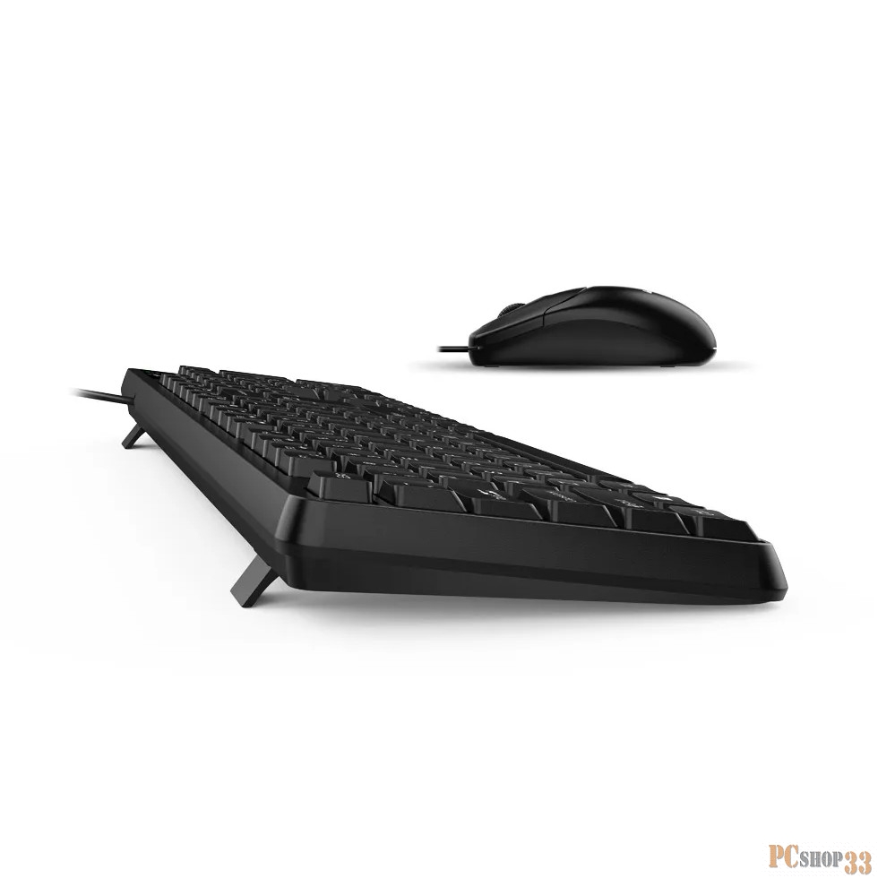 Комплект проводной Genius Smart КМ-170 клавиатура+мышь, USB, Клавиатура: 104 клавиши кнопка SmartGenius, мембранная, защита от проливаний Мышь: оптическая, 1000 DPI, 3 кнопки, для правой/левой руки. Цвет: черный
