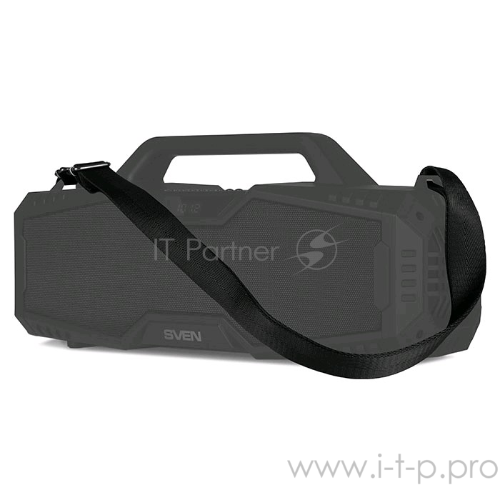 Колонки SVEN PS-480, черный (24 Вт, Bluetooth, FM, USB, microSD, LED-дисплей, 2000мА*ч)