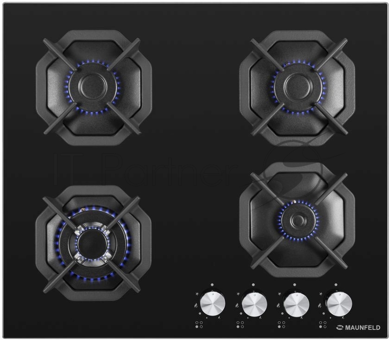 Варочная поверхность газовая MAUNFELD EGHG.64.23CBG черный