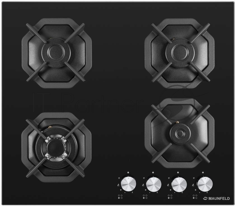 Варочная поверхность газовая MAUNFELD EGHG.64.23CBG черный