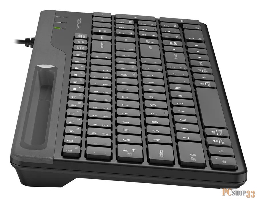 Клавиатура A4Tech Fstyler FK25 черный USB slim