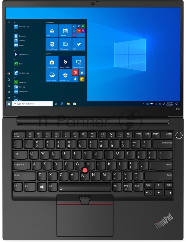 Ноутбук ThinkPad E14 Gen 2-ARE 14 FHD (1920x1080) IPS AG 250N, Ryzen 3 4300U, 8GB DDR4 2666, 256GB SSD M.2, Radeon Graphics, WiFi, BT, FPR, HD Cam, 3cell45Wh, 65W USB-C, Win 10 Pro, 1Y CI