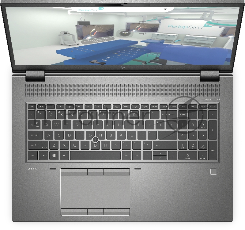 Ноутбук HP ZBook Fury 17 G8 17.3(3840x2160)/Intel Core i9 11900H(Ghz)/32768Mb/1024PCISSD 3y/2.76kg/grey/W10Pro + NVIDIA RTX A3000 6GB