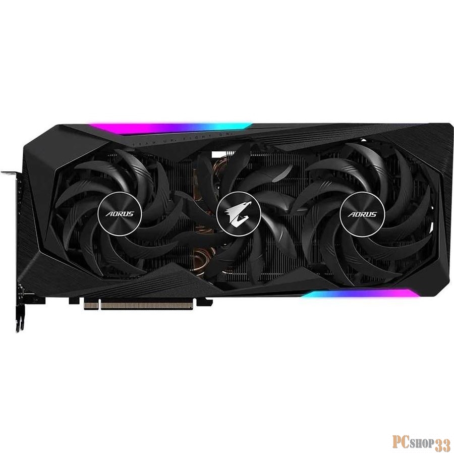 Видеокарта Gigabyte Radeon RX 6900 XT AORUS MASTER 16G rev 2.0 (GV-R69XTAORUS M-16GD 2.0) RX6900XT 16GB GDDR6 256bit 2xHDMI 2xDP