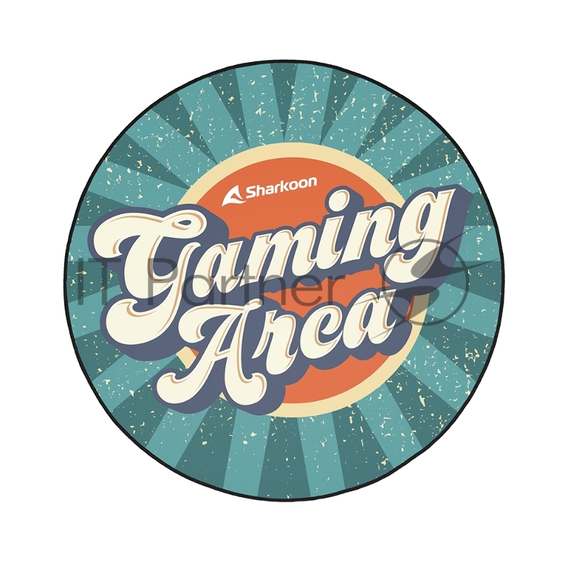 Коврик для игрового кресла Sharkoon Skiller SFM11 Gaming Area (полиэстер, 5 мм, диаметр 120 см)
