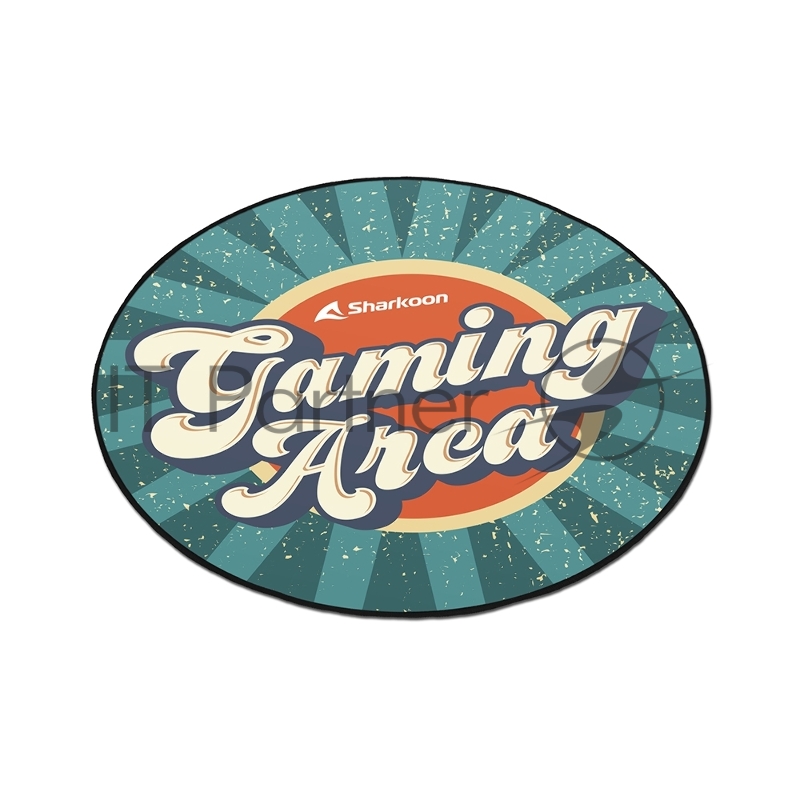 Коврик для игрового кресла Sharkoon Skiller SFM11 Gaming Area (полиэстер, 5 мм, диаметр 120 см)