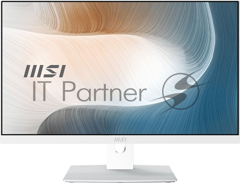 Моноблок MSI Modern AM241P 11M-414XRU 23.8 Full HD i5 1135G7 (2.4) 8Gb SSD256Gb noOS WiFi BT 90W клавиатура мышь белый 1920x1080