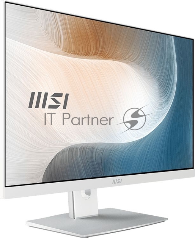 Моноблок MSI Modern AM241P 11M-414XRU 23.8 Full HD i5 1135G7 (2.4) 8Gb SSD256Gb noOS WiFi BT 90W клавиатура мышь белый 1920x1080