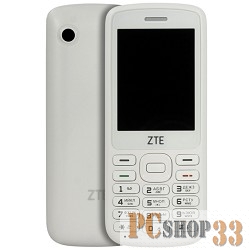 Мобильный телефон ZTE F327 White (QuadBand, 2.4