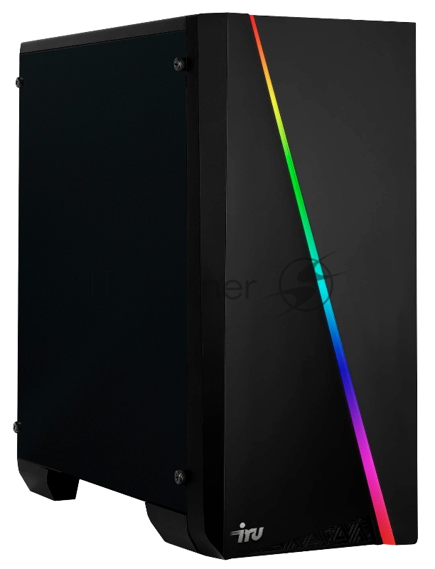 Компьютер IRU Home 520B4GE MT Ryzen 5 5600G (3.9) 8Gb SSD480Gb Vega 7 Free DOS GbitEth 500W черный
