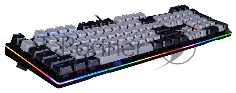 Клавиатура A4Tech Bloody B828N механическая черный/серый USB for gamer LED