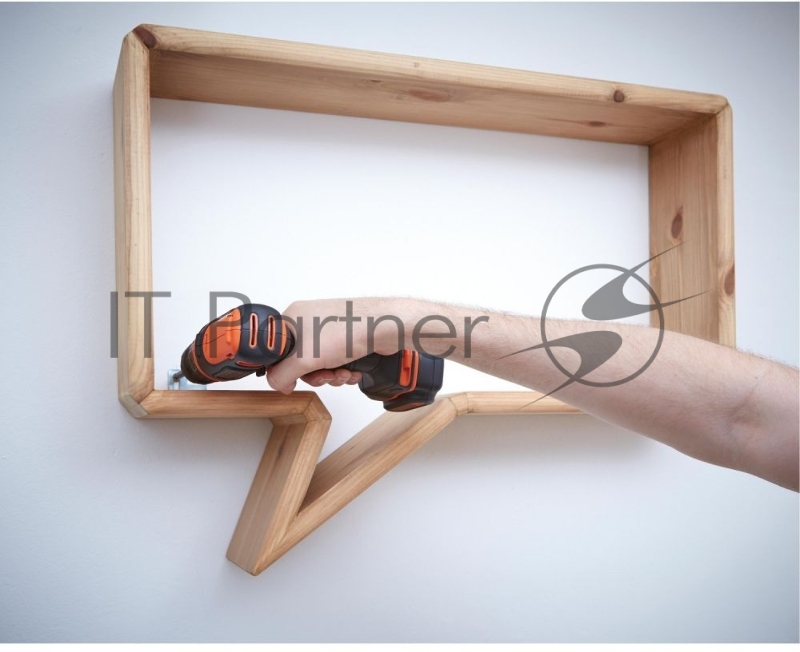 Дрель-шуруповерт Black+Decker BDCDD12-QW аккум. патрон:быстрозажимной