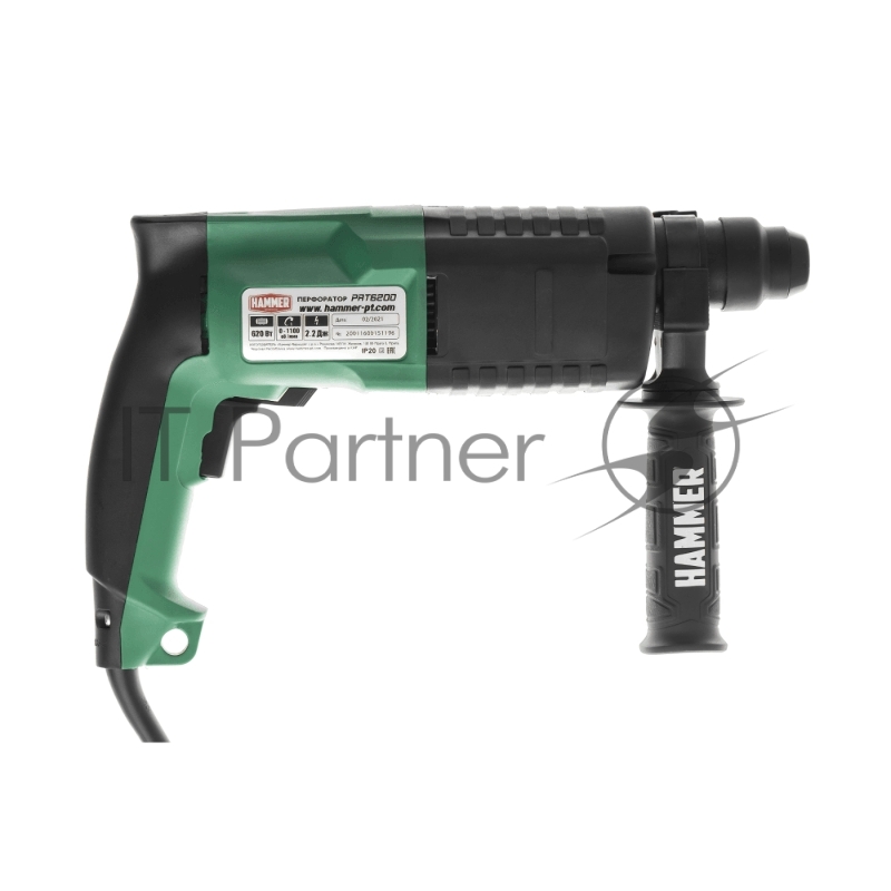Перфоратор Hammer PRT620D 620Вт SDS+ 18мм 0-1100об/мин 2,2Дж 2 режима коробка