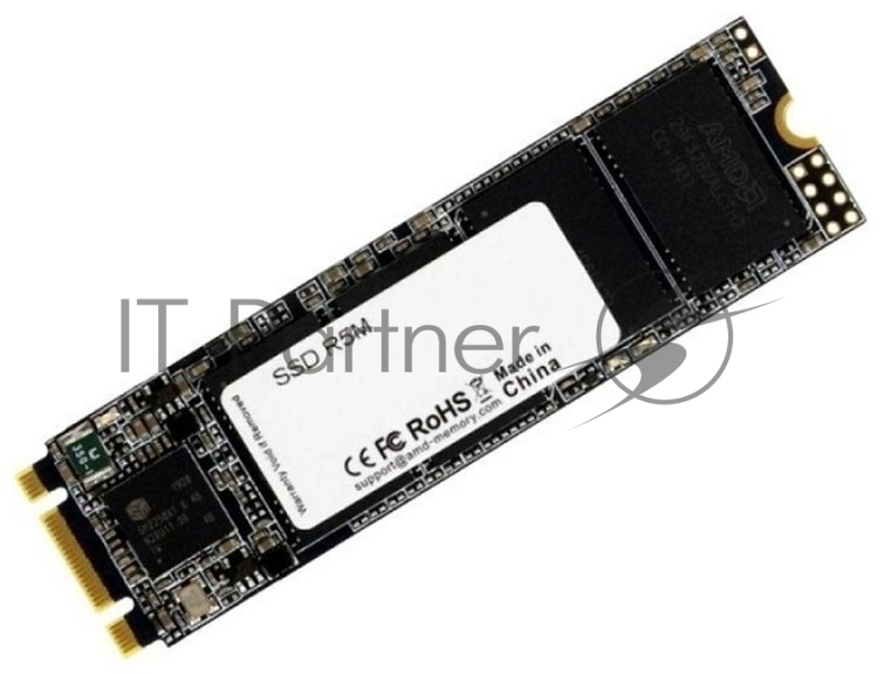 Твердотельный накопитель SSD M.2 2280 512GB AMD Radeon R5 Client SSD R5M512G8 SATA 6Gb/s, 3D TLC, RTL (183436)