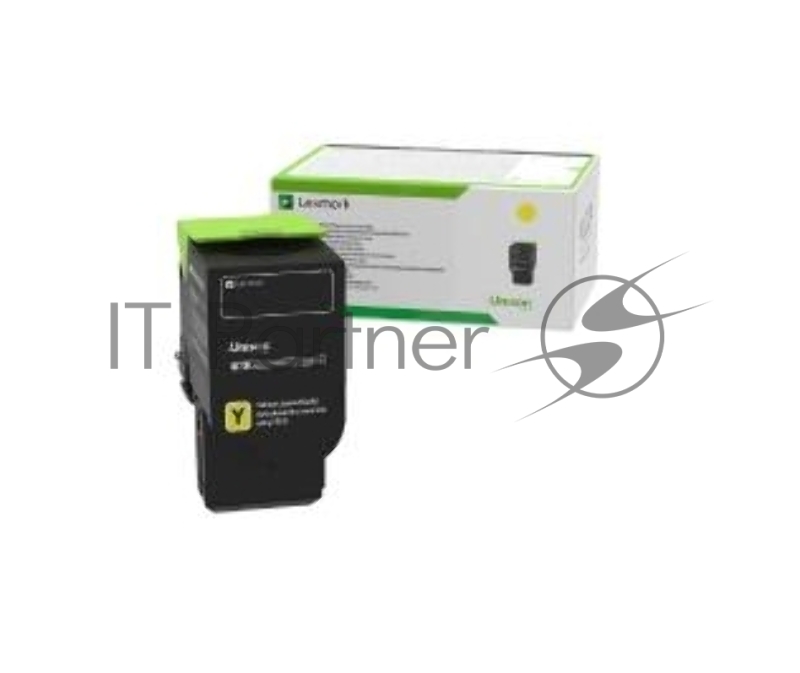 Картридж Lexmark с желтым тонером 1400 стр. для CS421dn, CX421adn