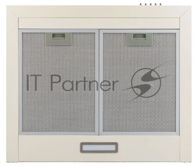 Вытяжка каминная Krona Bella 600 RETRO cлоновая кость управление: кнопочное (1 мотор)