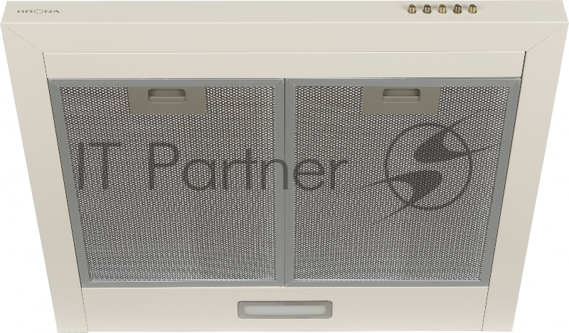 Вытяжка каминная Krona Bella 600 RETRO cлоновая кость управление: кнопочное (1 мотор)