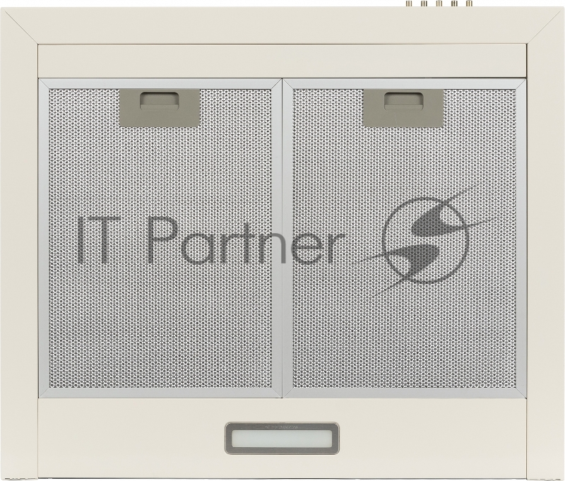 Вытяжка каминная Krona Bella 600 RETRO cлоновая кость управление: кнопочное (1 мотор)