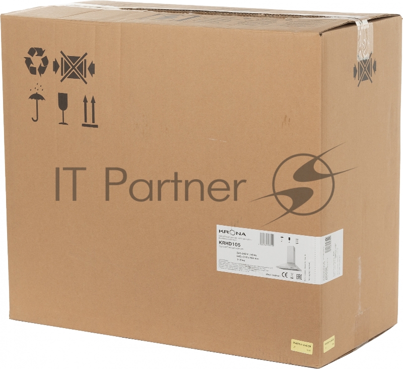 Вытяжка каминная Krona Bella 600 RETRO cлоновая кость управление: кнопочное (1 мотор)