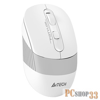 Мышь A4Tech Fstyler FB10C белый оптическая (2000dpi) беспроводная BT/Radio (4but)