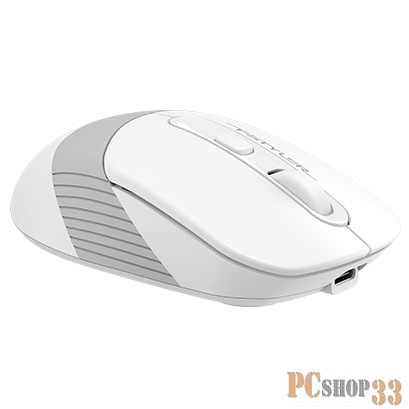 Мышь A4Tech Fstyler FB10C белый оптическая (2000dpi) беспроводная BT/Radio (4but)