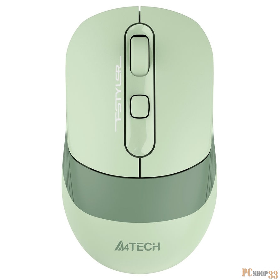 Мышь A4Tech Fstyler FB10C зеленый оптическая (2000dpi) беспроводная BT/Radio (4but)