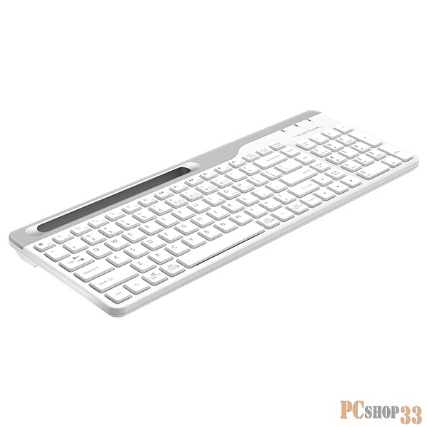 Клавиатура A4Tech Fstyler FBK25 белый беспроводная BT/Radio slim Multimedia