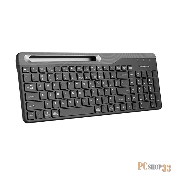 Клавиатура A4Tech Fstyler FBK25 черный беспроводная BT/Radio slim Multimedia