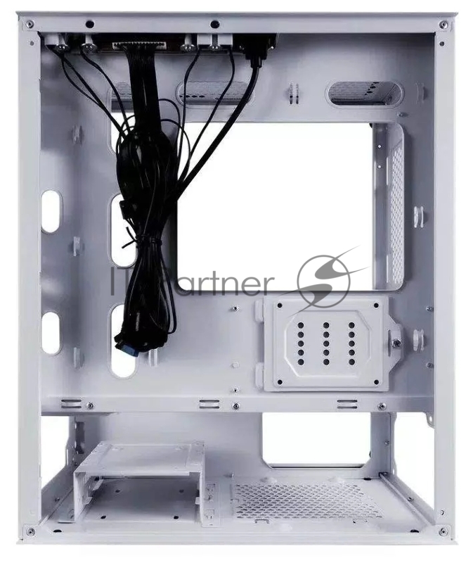 Корпус 1STPLAYER FIREBASE X3-M White / mATX, TG / 4x120mm LED fans inc. / X3-M-WH-4F1-W