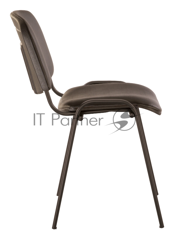 Стул Nowy Styl ISO WIN черный сиденье черный кожзам на ножках металл черный