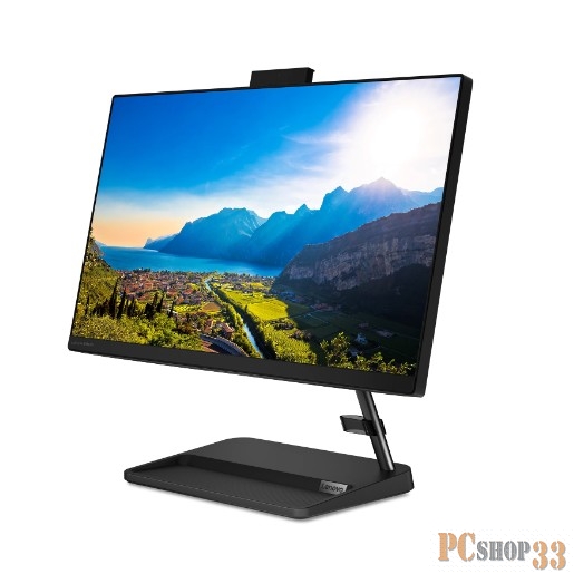 Моноблок Lenovo IdeaCentre AIO 3 22ADA6 21.5 (1920x1080)/AMD Athlon 3050U(2.3Ghz)/4096Mb/256SSDGb/ Radeon/BT/WiFi/war 1y/6.07kg/black/DOS + Keyboard, mouse USB