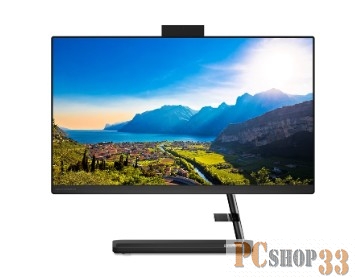 Моноблок Lenovo IdeaCentre AIO 3 22ADA6 21.5 (1920x1080)/AMD Athlon 3050U(2.3Ghz)/4096Mb/256SSDGb/ Radeon/BT/WiFi/war 1y/6.07kg/black/W10 + Keyboard, mouse USB
