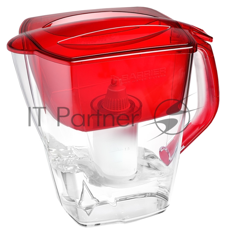 Кувшин Барьер Гранд красный 3.6л.
