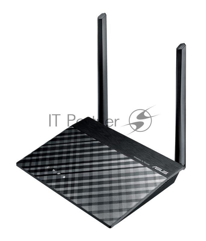 Роутер беспроводной Asus RT-N300 N300 10/100BASE-TX черный