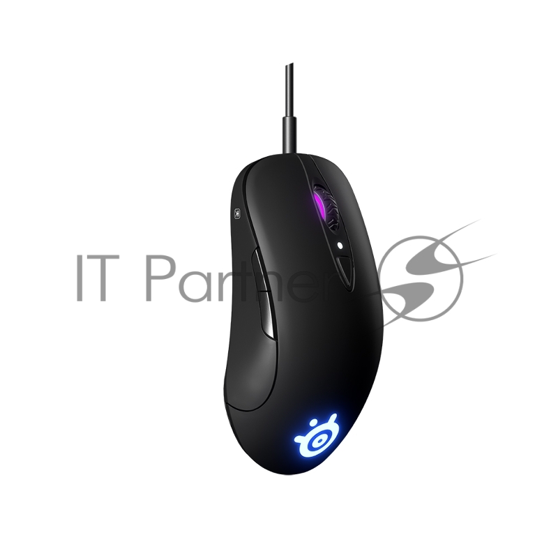 Игровая мышь SteelSeries Sensei Ten черная (8 кнопок, TrueMove Pro, 18000 dpi, RGB подсветка, USB)